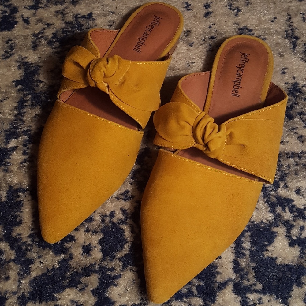 Jeffrey campbell Charlin point toe mules